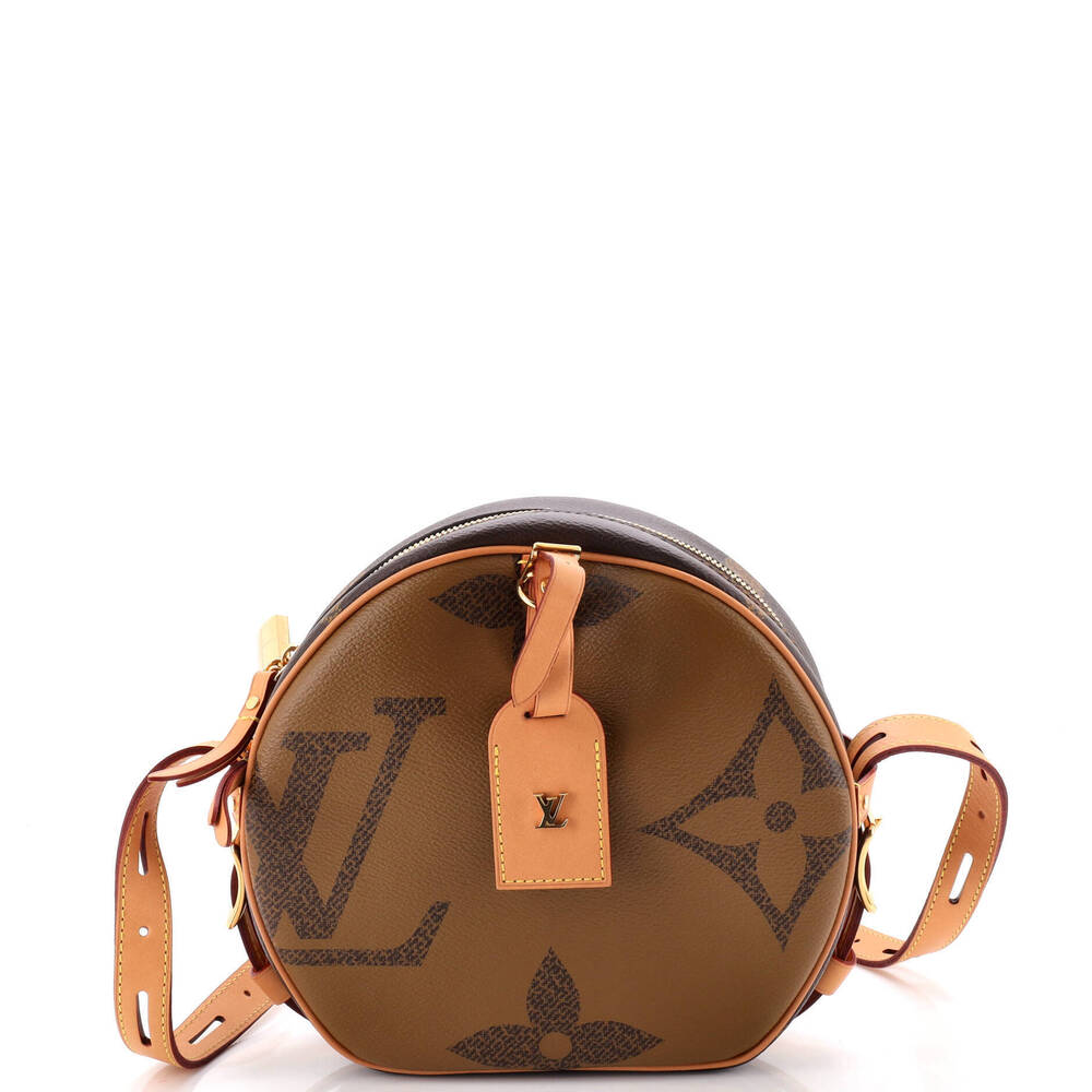 Louis Vuitton Boite Chapeau Souple Bag Reverse Monogram Giant